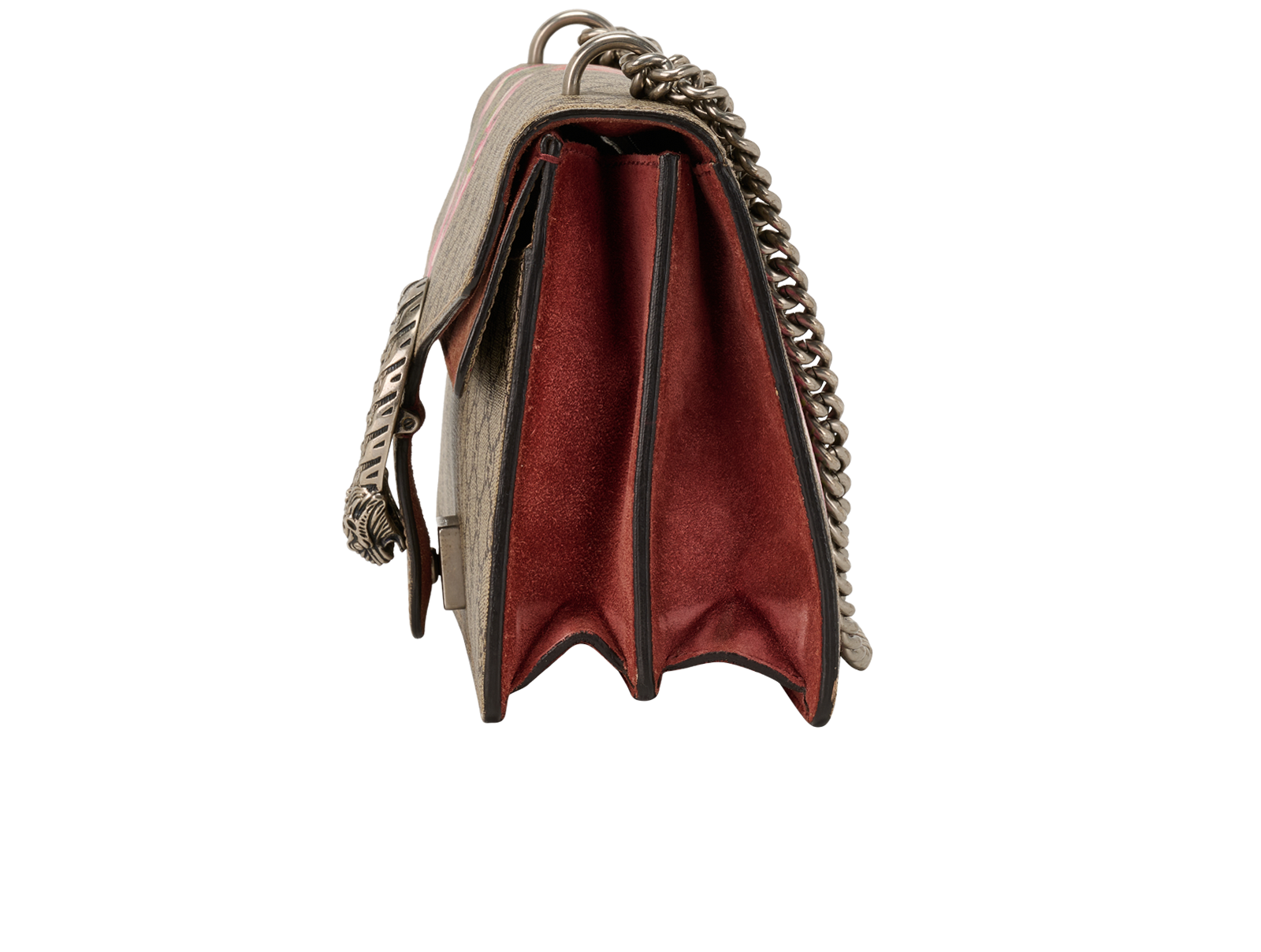 Old Small Dionysus, &pound;850, Handbags, Beige, Canvas, Bottom view